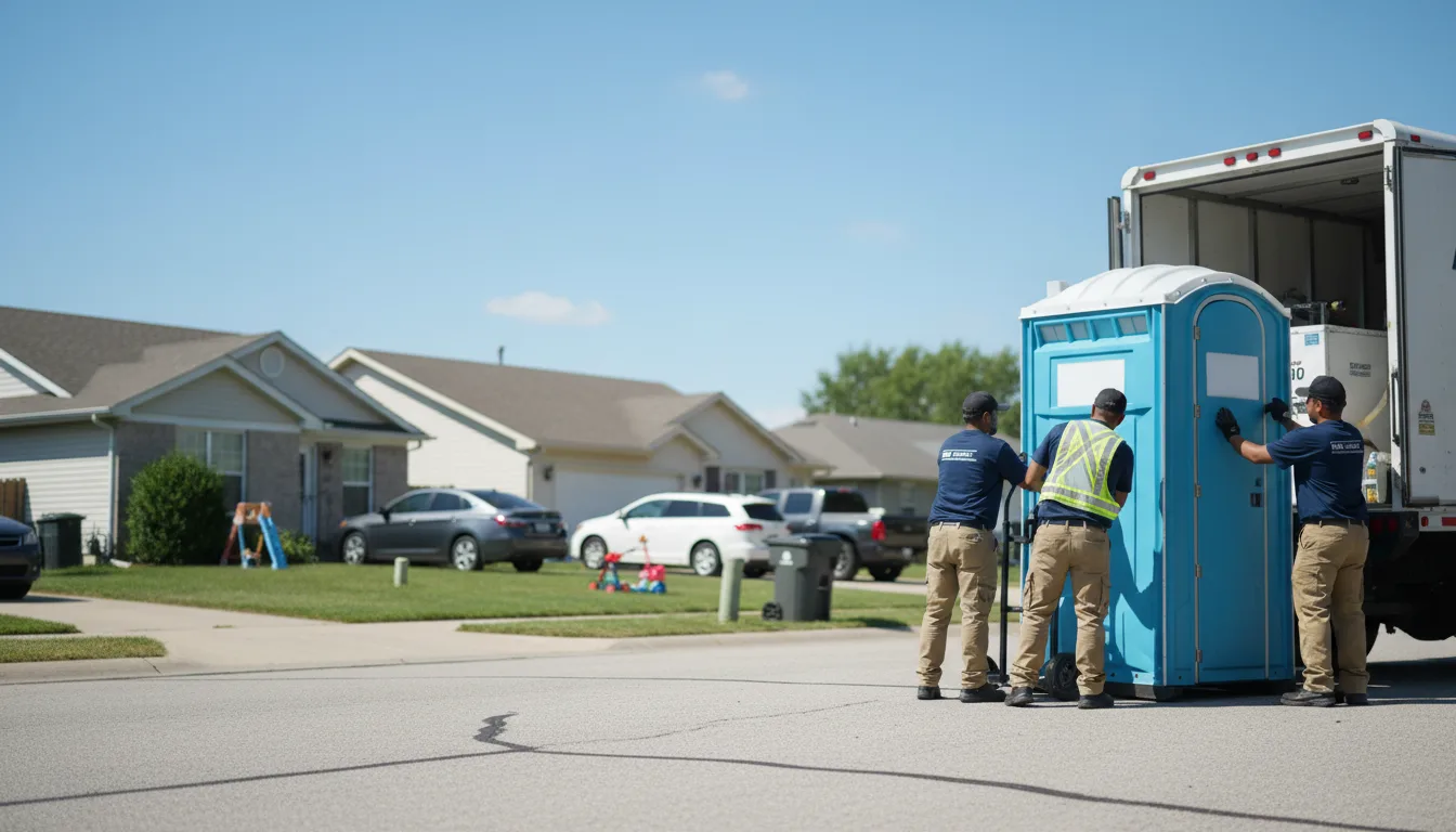 Standard Porta Potty Rentals in Wanblee, SD near me